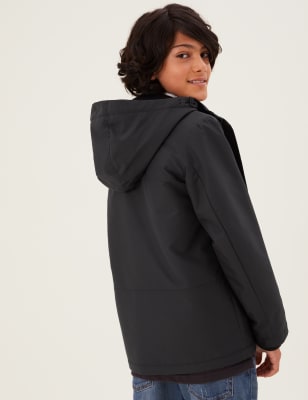 

Boys M&S Collection Stormwear™ Hooded Anorak (6-16 yrs) - Black, Black