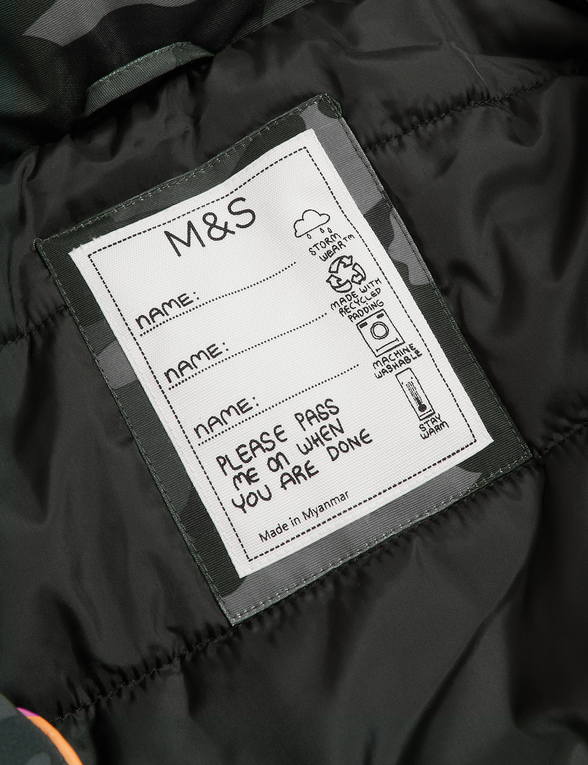 معطف باركا Stormwear™ مقاوم للهواء (6-16 سنة)