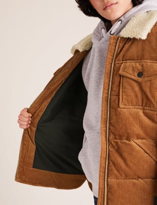 Padded store cord jacket