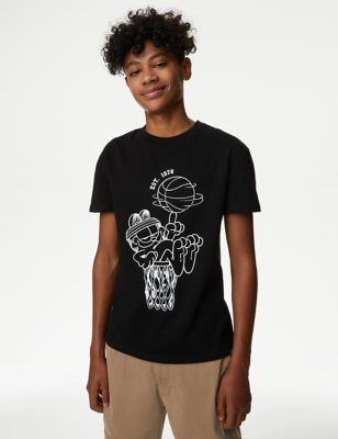 Pure Cotton Garfield™ T-Shirt (6-16 Yrs)