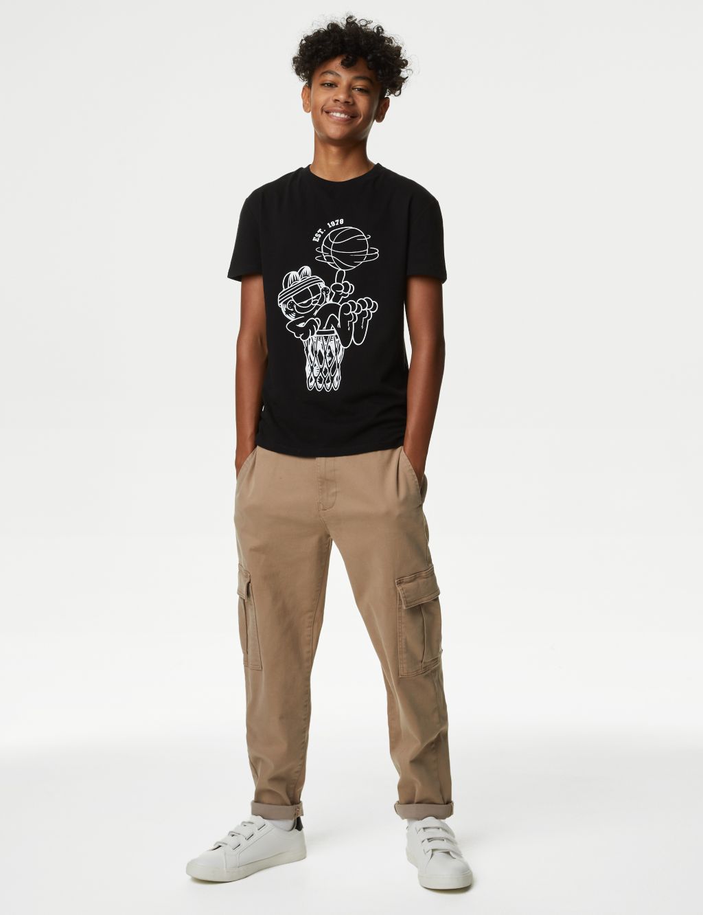 Pure Cotton Garfield™ T-Shirt (6-16 Yrs) image 3