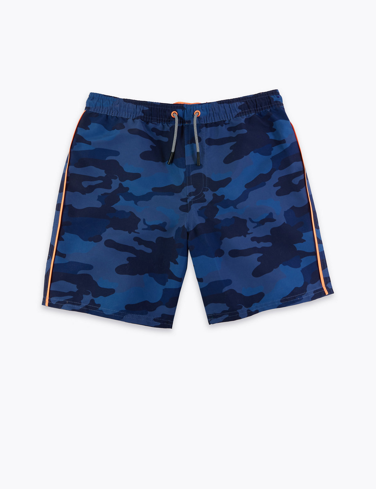 Camouflage Striped Swim Shorts (6-16 Yrs)
