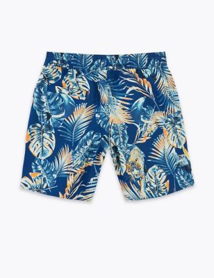 Tropical Print Swim Shorts (6-16 Years) 