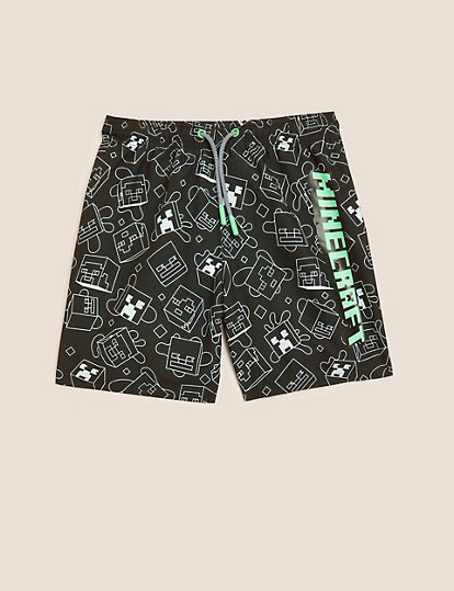 Minecraft™ Swim Shorts (6-16 Yrs)