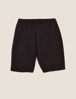 

Boys M&S Collection Ride The Wave Slogan Swim Shorts (6-16 Yrs) - Black, Black