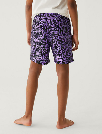 Printed Swim Shorts (6-16 Yrs)