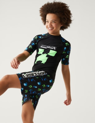 Minecraft bathing suit boy sale