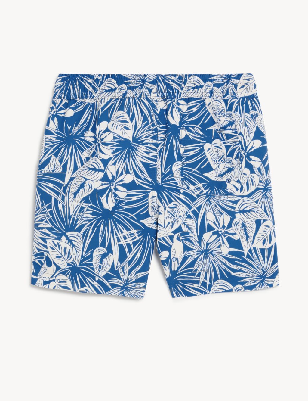 Mini Me Tropical Print Swim Shorts (6-16 Yrs) image 4