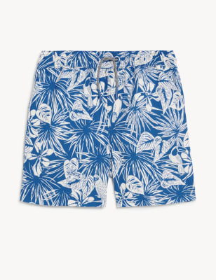 Mini Me Tropical Print Swim Shorts (6-16 Yrs)