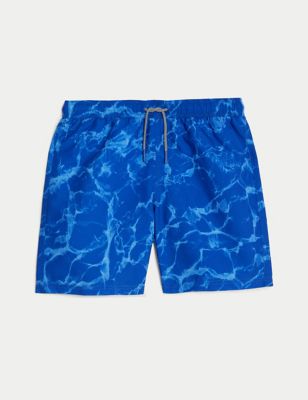 Wave Print Swim Shorts (6-16 Yrs)