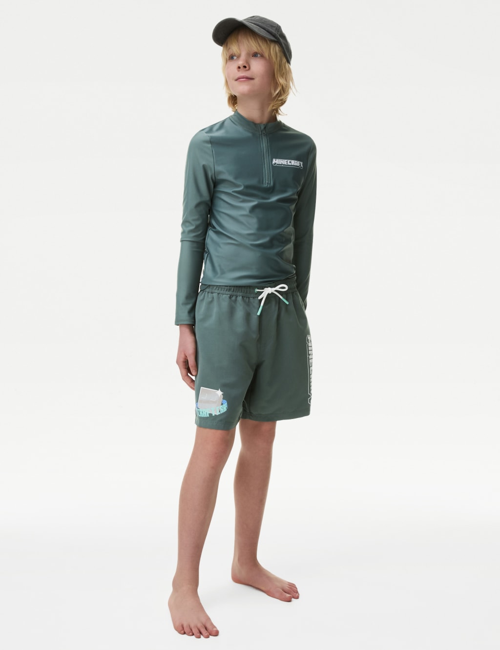 Minecraft swim shorts uk online