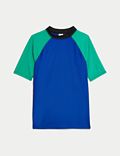 Camiseta de buceo de bloques de color (6-16&nbsp;años)