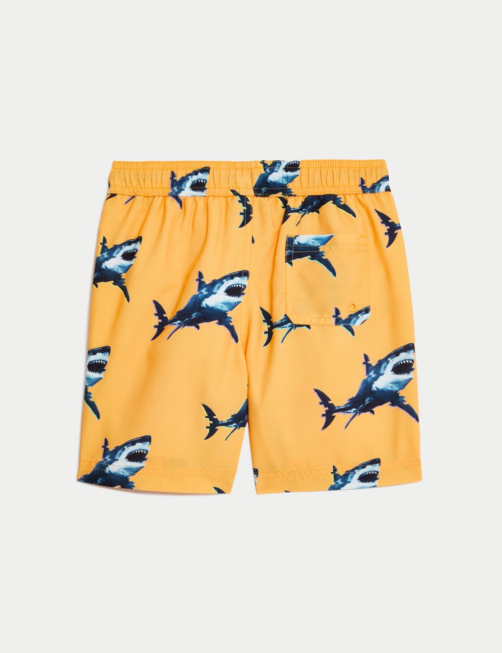Shark Print Swim Shorts (6-16 Yrs) image 5