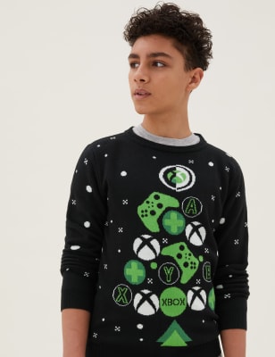 

M&S Collection Strickpullover mit Xbox™-Motiv (6-16 Jahre) - Multi, Multi