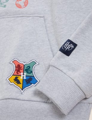 

M&S Collection Sudadera de algodón de Quidditch de Harry Potter™ (2-16 años) - Grey Marl, Grey Marl