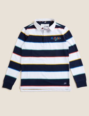 Harry Potter™ Pure Cotton Rugby Top | M&S Collection | M&S