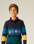 Pure Cotton Harry Potter™ Rugby Shirt (6-16 Yrs)