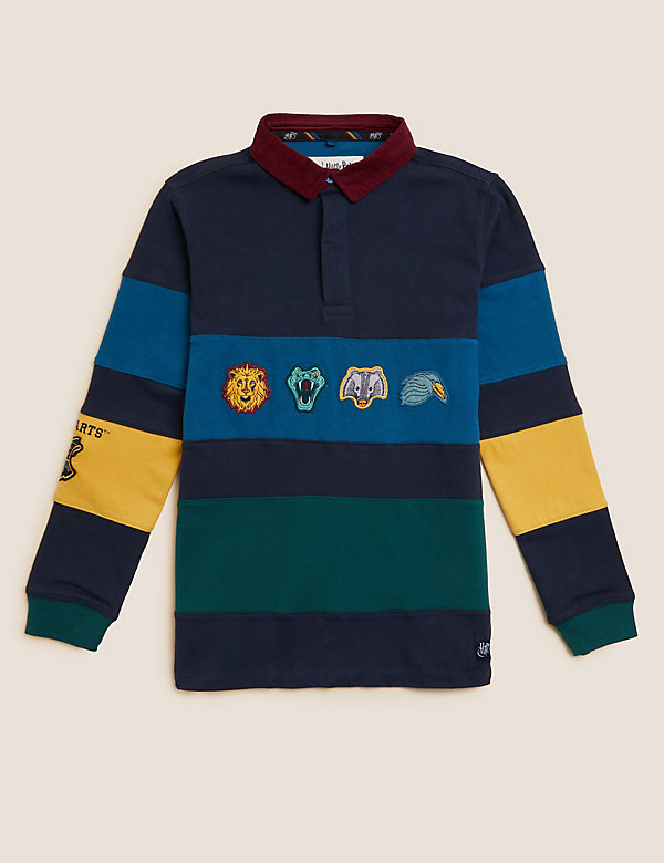 Pure Cotton Harry Potter™ Rugby Shirt (6-16 Yrs) - US