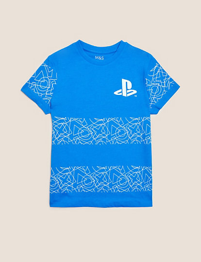 Cotton Rich PlayStation™ T-Shirt (6-16 Yrs)