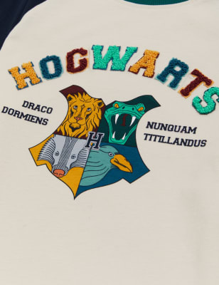 

M&S Collection Oberteil aus reiner Baumwolle mit Harry Potter™-Motiv (6-16 J.) - Multi, Multi