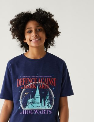 Pure Cotton Harry Potter™ Dark Arts T-Shirt (6-16 Yrs)