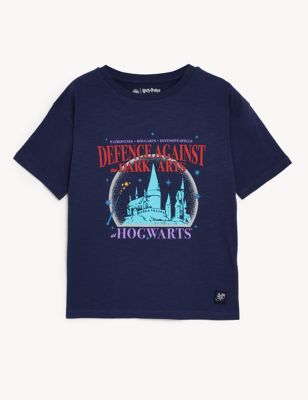 Pure Cotton Harry Potter™ Dark Arts T-Shirt (6-16 Yrs)