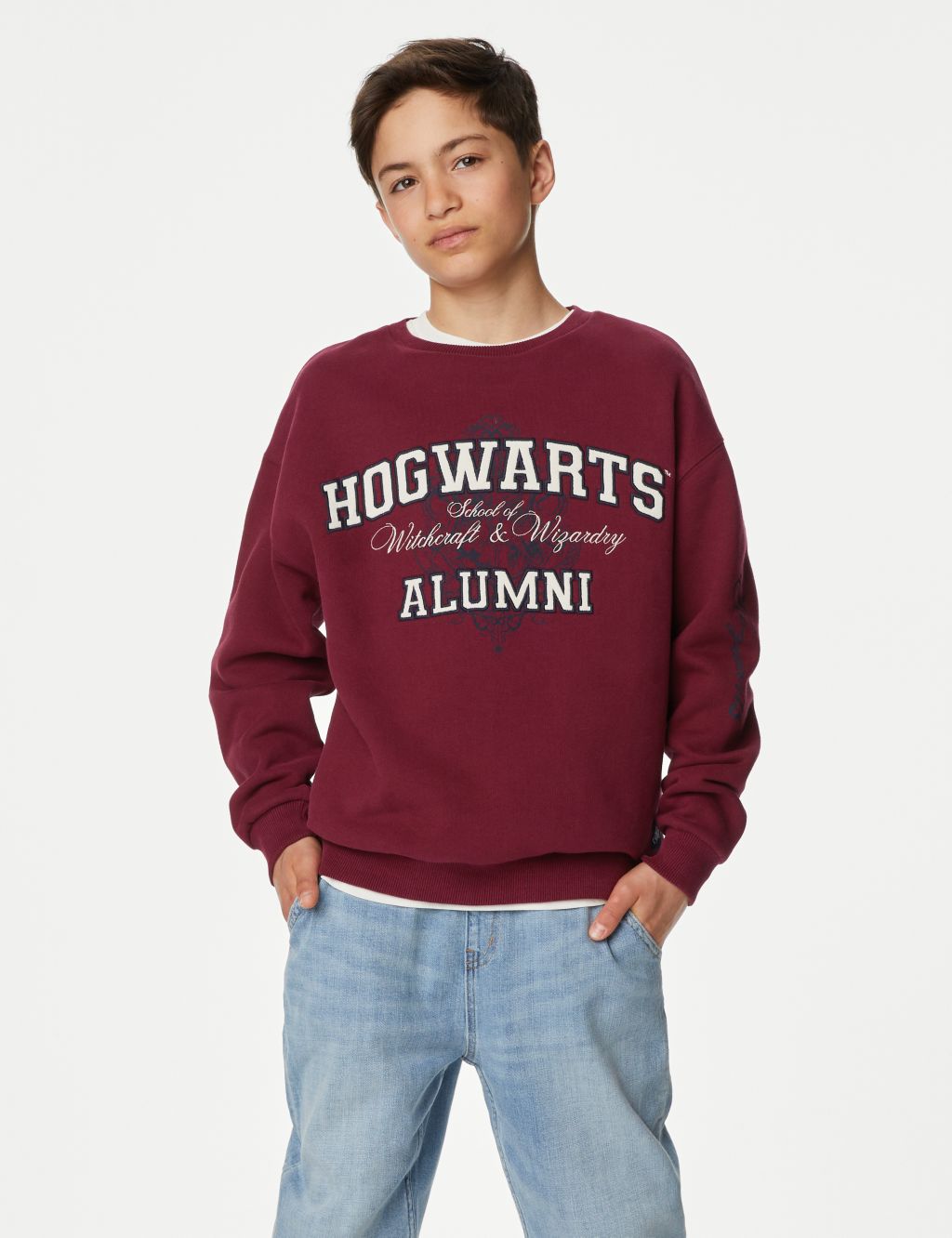 Cotton Rich Harry Potter™ Sweatshirt (6-16 Yrs) image 1
