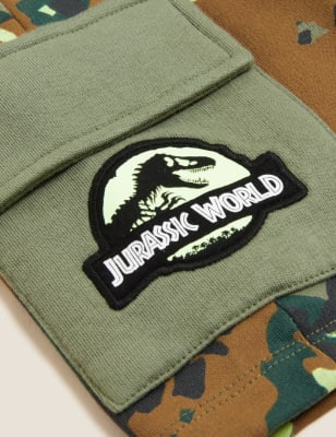 

Boys M&S Collection Cotton Rich Jurassic World™ Shorts (6-16 Yrs) - Multi, Multi