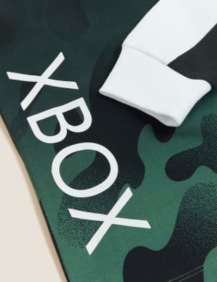 

M&S Collection Oberteil aus reiner Baumwolle mit Xbox™-Motiv (6-16 Jahre) - Multi, Multi