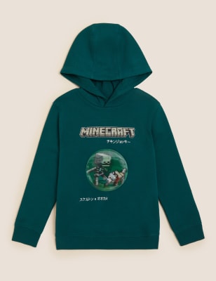 Cotton Rich Minecraft Hoodie 6 16 Yrs M S Us