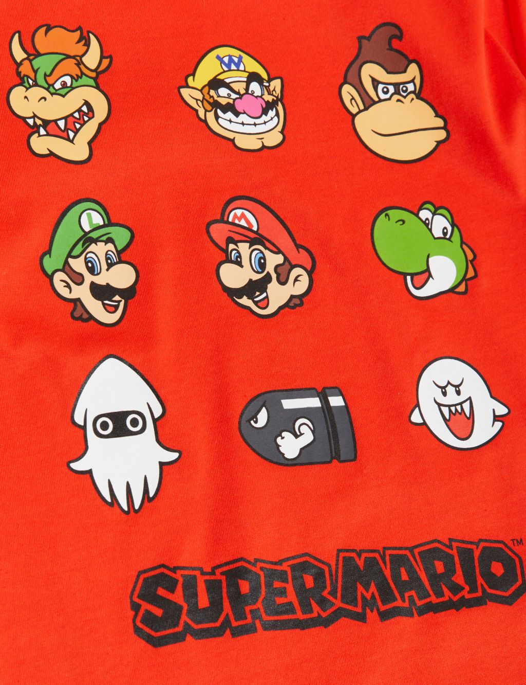 Pure Cotton Super Mario T-Shirt (6-16 Yrs) image 4