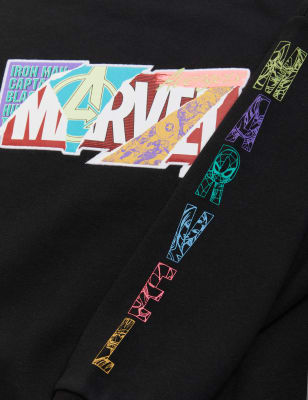 

Boys M&S Collection Cotton Rich Marvel™ Sweatshirt (6-16 Yrs) - Carbon, Carbon