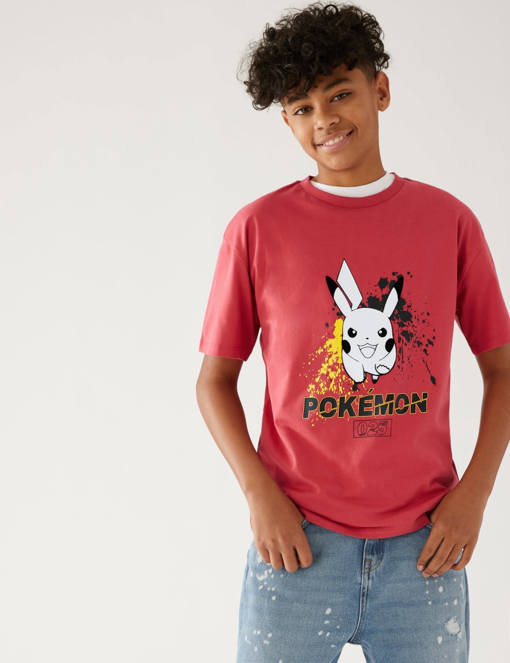 Pure Cotton Pokémon™ T-Shirt (6-16 Yrs) image 1