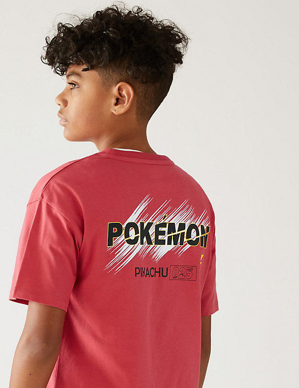 Pure Cotton Pokémon™ T-Shirt (6-16 Yrs) - FI