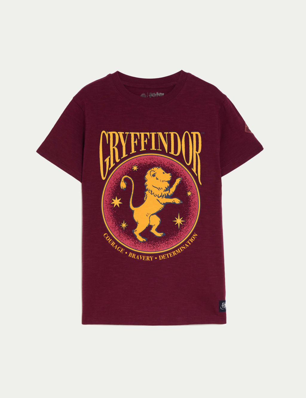 Pure Cotton Harry Potter™ Slytherin T-Shirt (6-16 Yrs) image 1