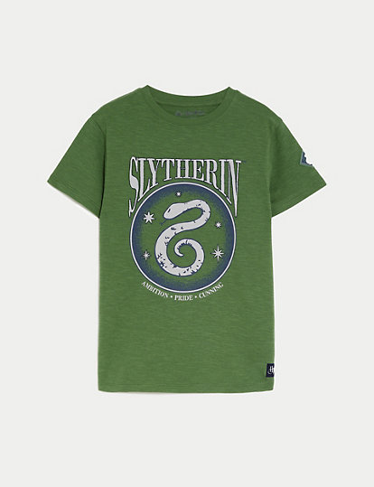 Pure Cotton Harry Potter™ Slytherin T-Shirt