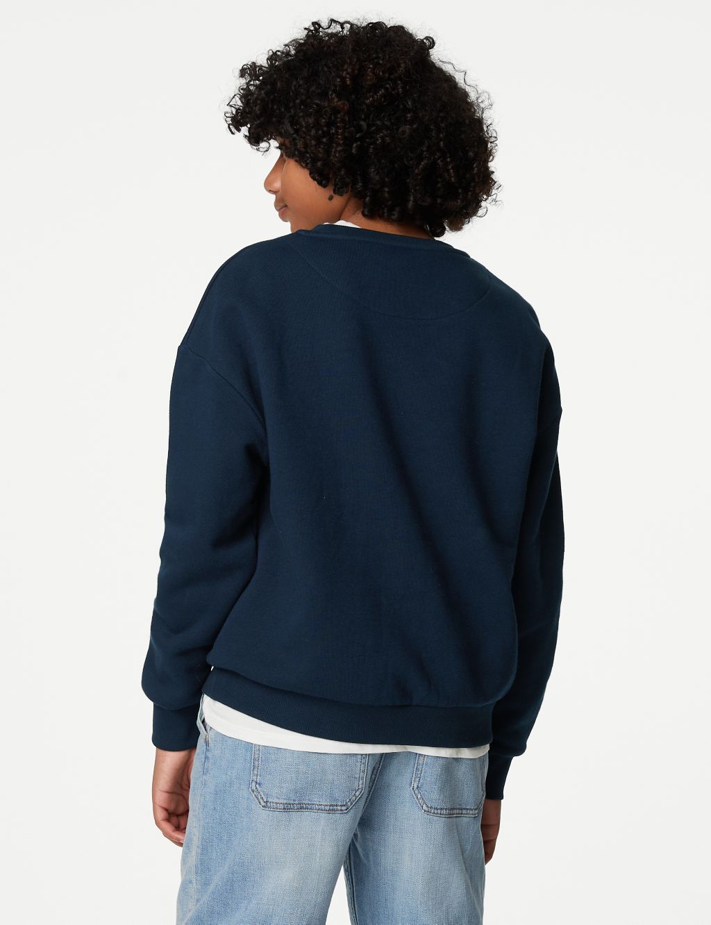 Cotton Rich Marvel™ Sweatshirt (6-16 Yrs) image 3
