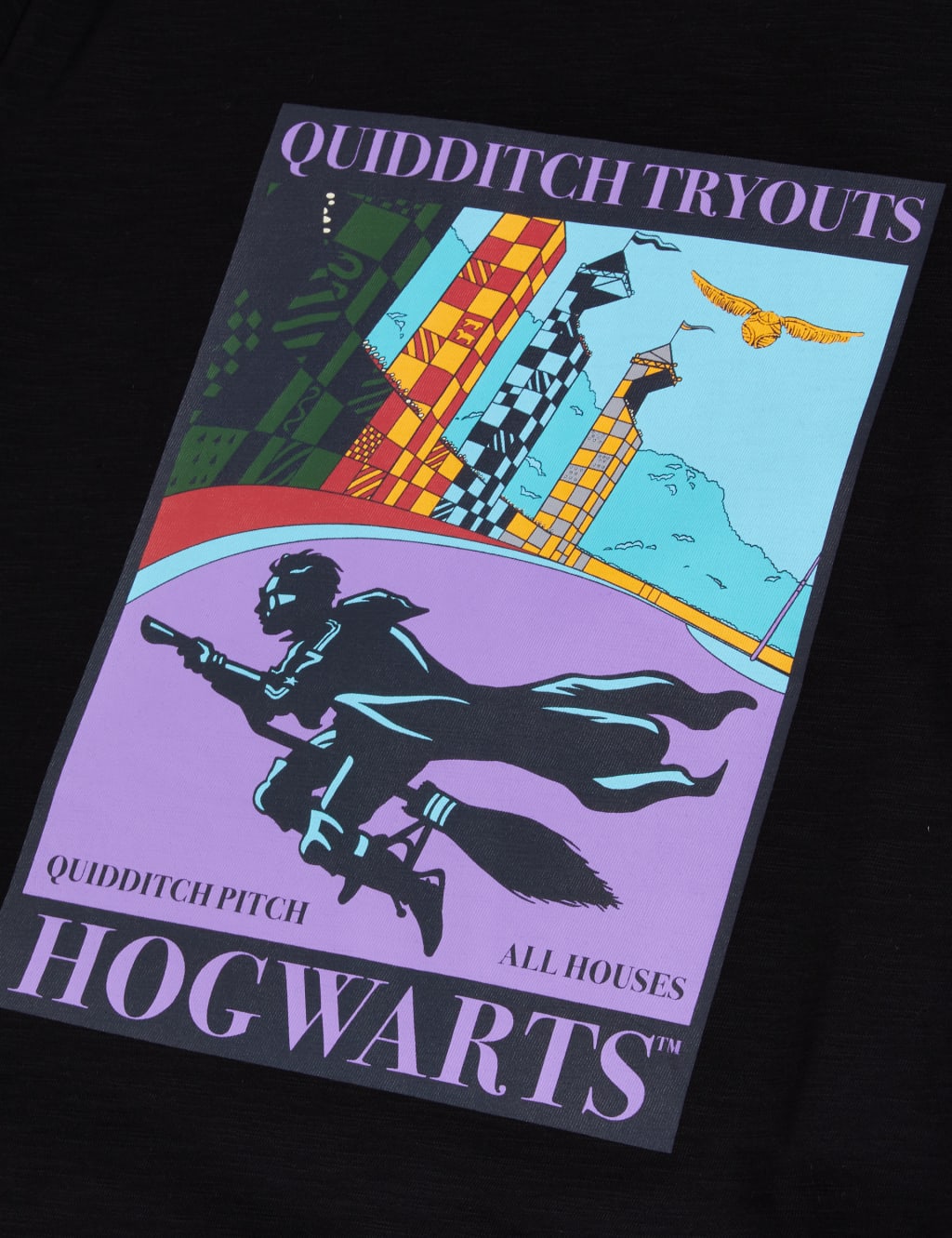 Pure Cotton Harry Potter™ Quidditch T-Shirt (6-16 Yrs) image 4