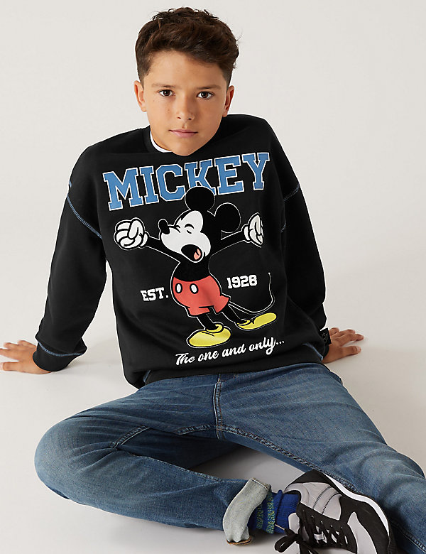 Sudadera de algodón de Mickey Mouse™ (6-16&nbsp;años) - ES