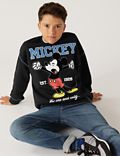 Cotton Rich Mickey Mouse™ Sweatshirt (6-16 Yrs)