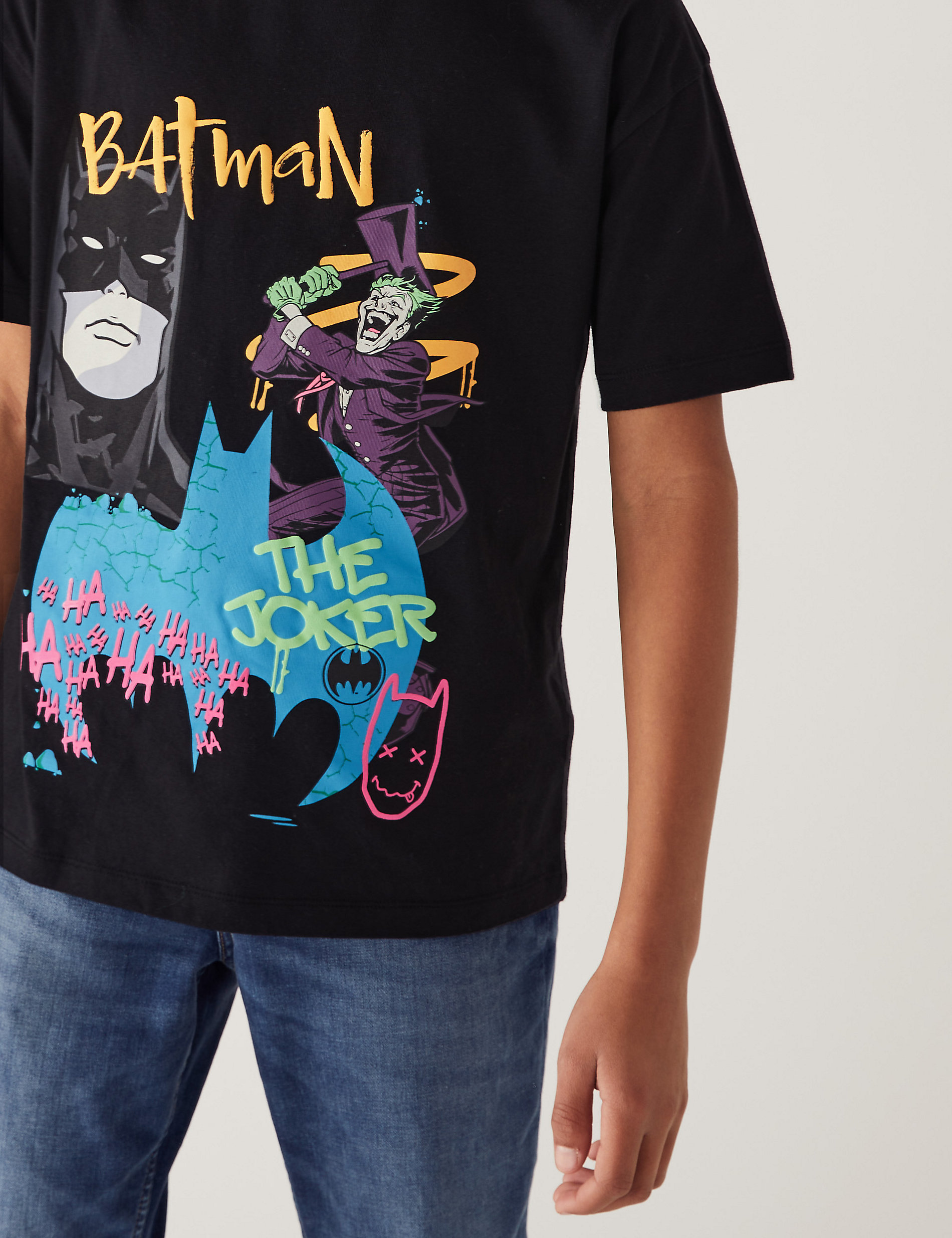 Pure Cotton Batman™ T-Shirt (6-16 Yrs)