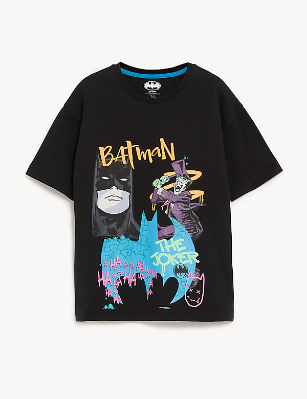Pure Cotton Batman™ T-Shirt (6-16 Yrs) - FI
