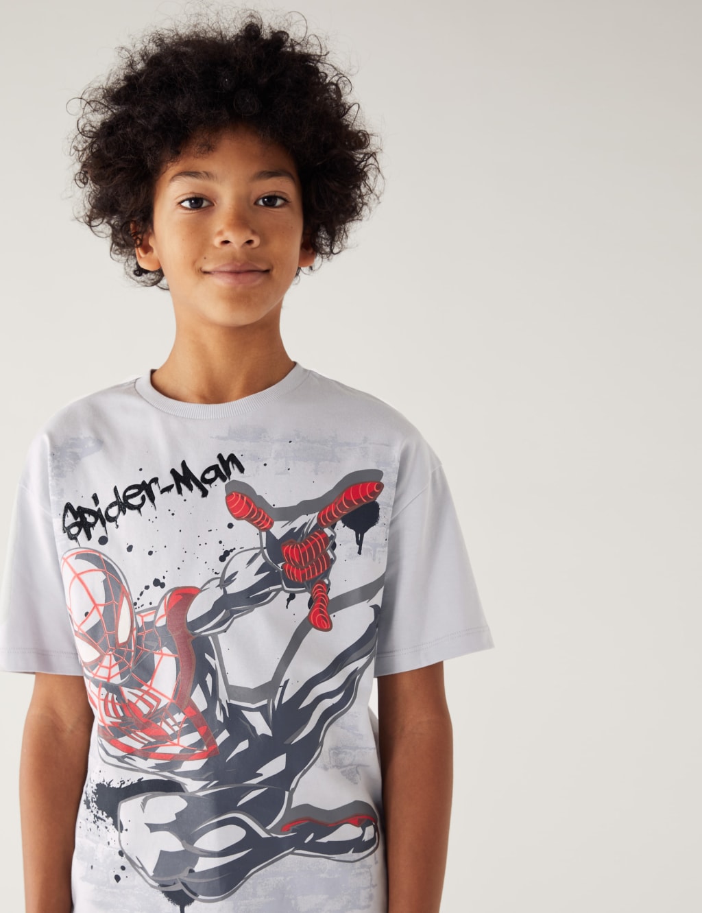 Pure Cotton Spider-Man™ T-Shirt (6-16 Yrs) image 1
