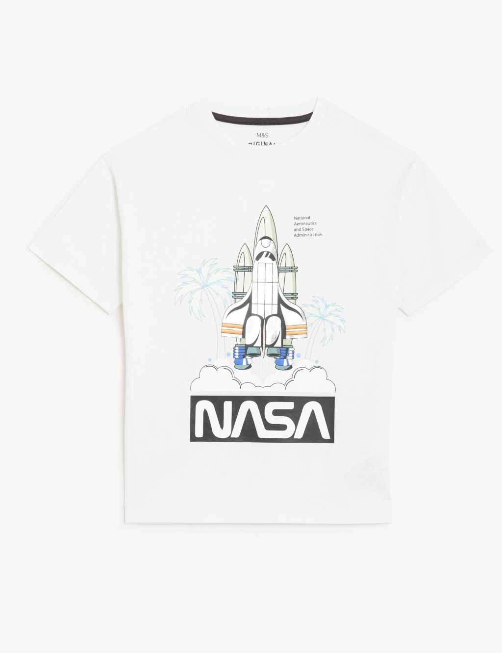 Pure Cotton NASA™ T-Shirt (6-16 Yrs) image 2