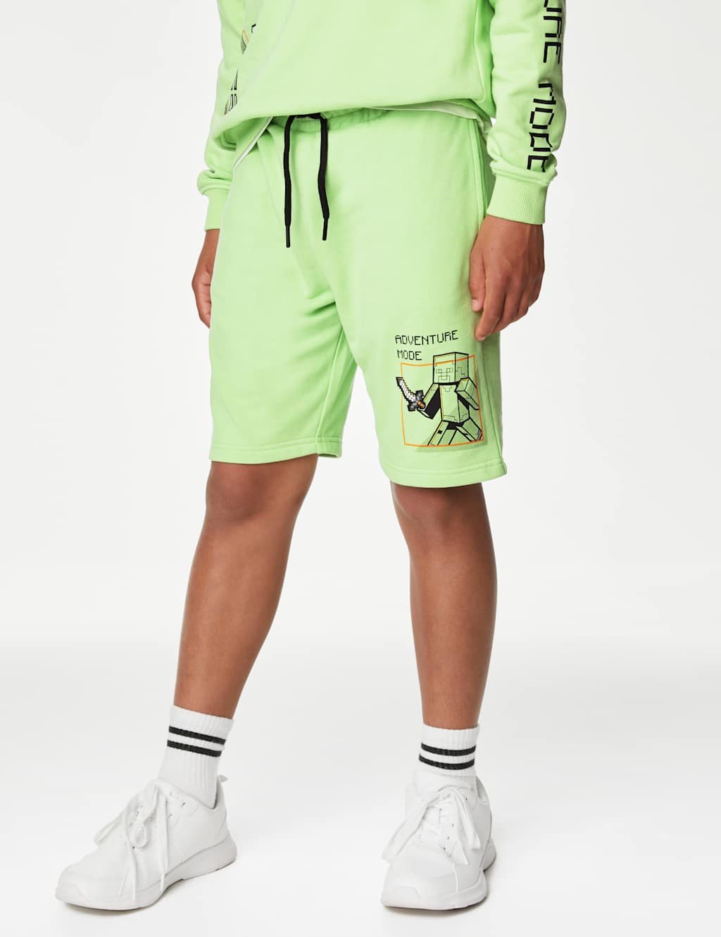 Cotton Rich Minecraft™ Shorts (6 - 16 Yrs) image 3