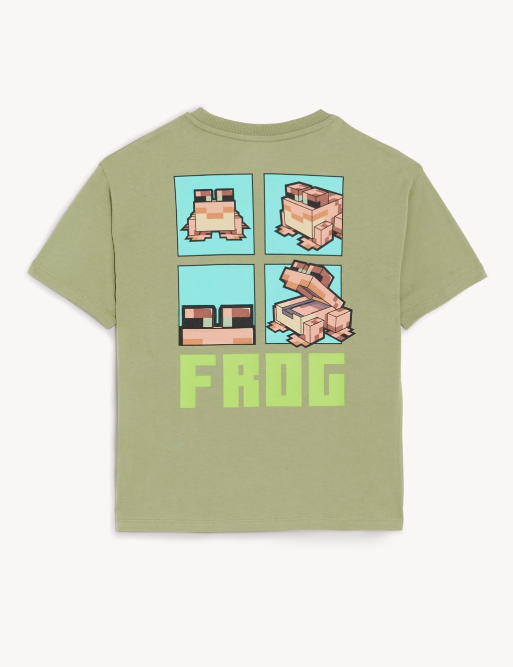 Pure Cotton Minecraft™ Frog T-Shirt (6-16 Yrs) image 6