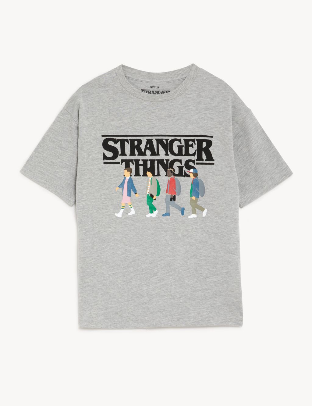 Cotton Rich Stranger Things™ T-Shirt (6-16 Yrs) image 2