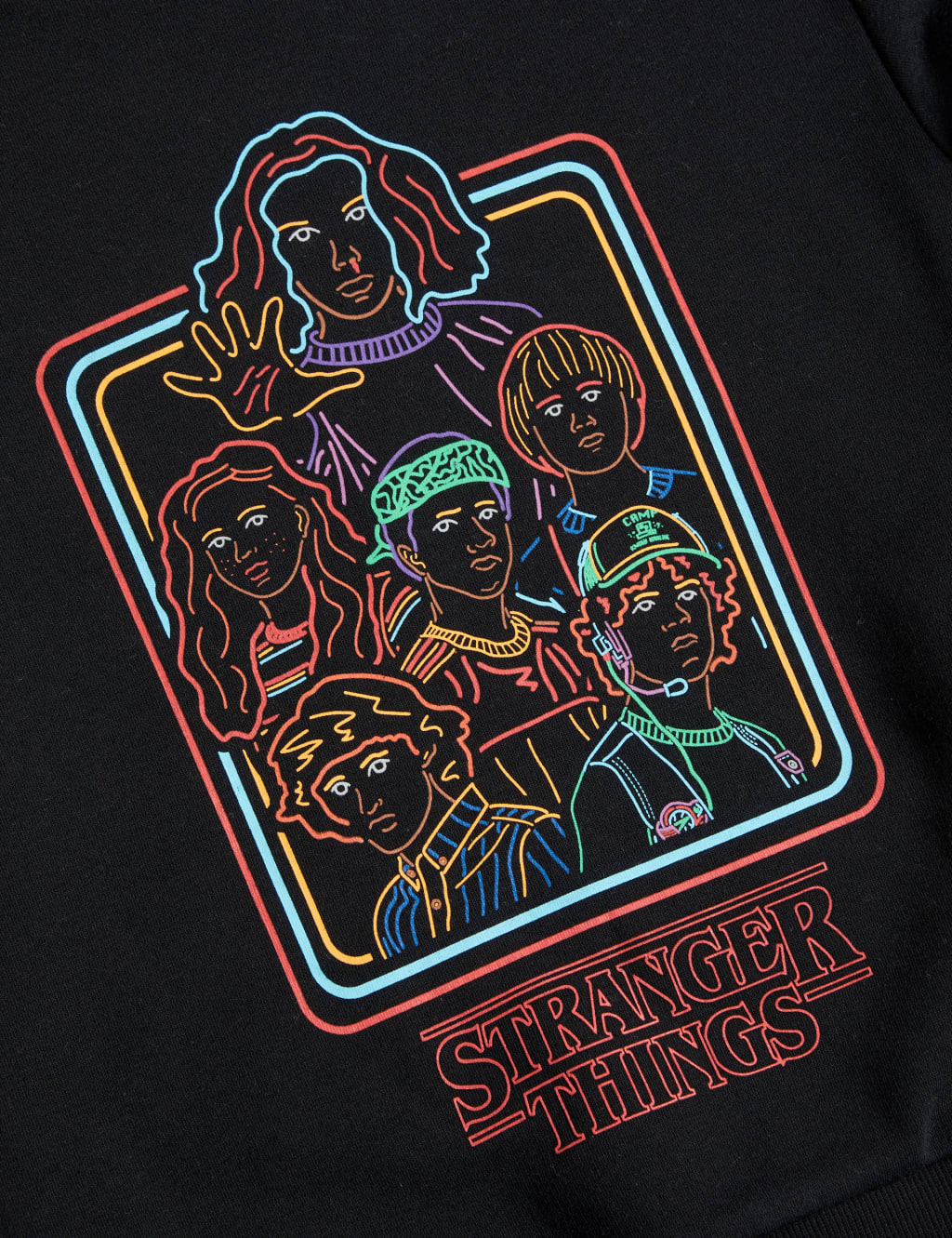 Cotton Rich Stranger Things™ Sweatshirt (6-16 Yrs) image 5