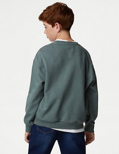 Cotton Rich Marvel™ Sweatshirt (6-16 Yrs)