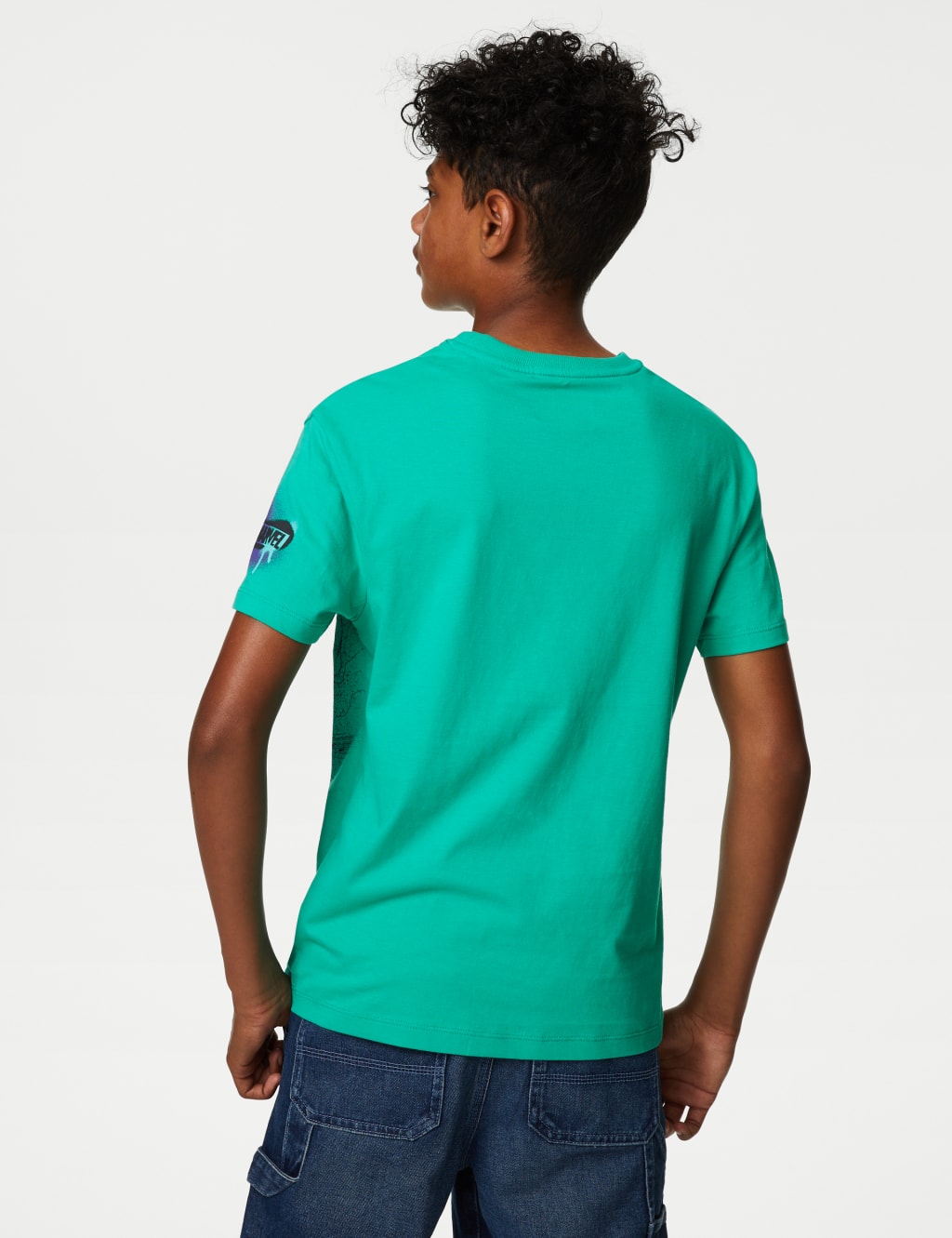 Pure Cotton Marvel™ Hulk T-Shirt (6-16 Yrs) image 4